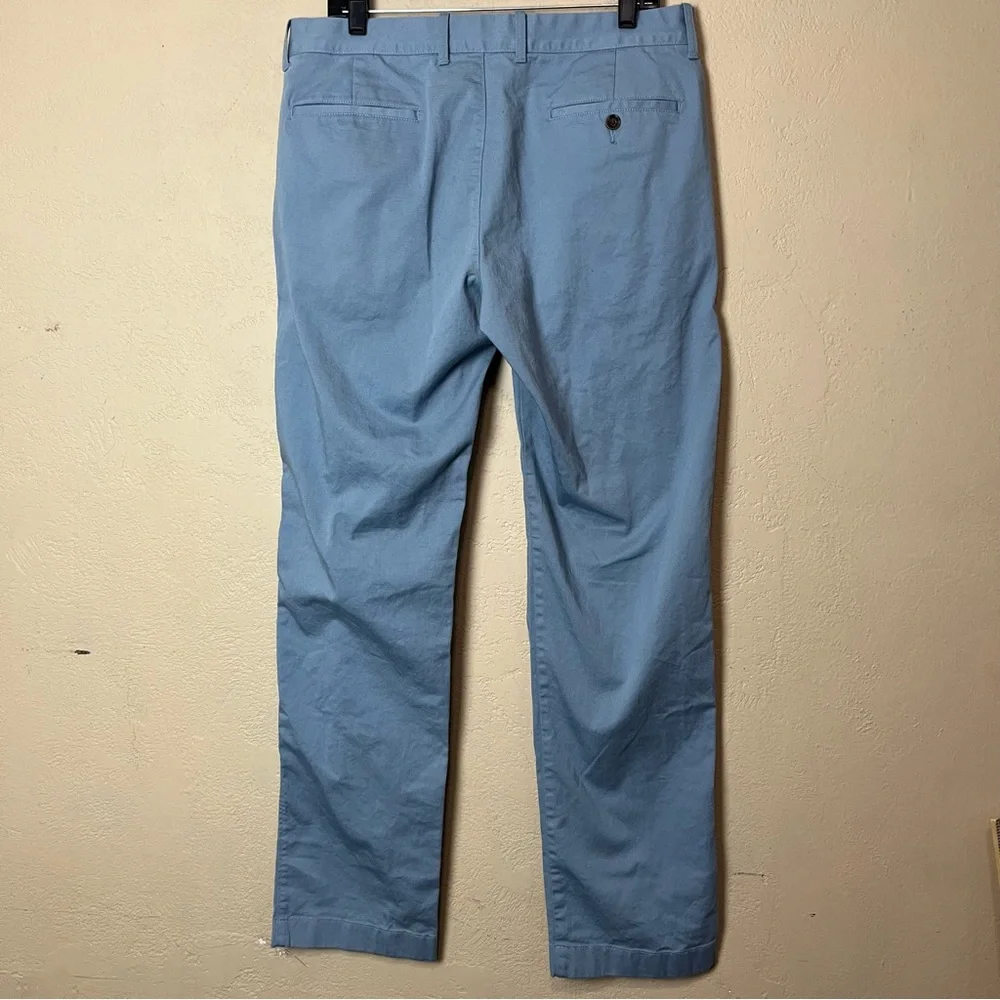 J. Crew Flex L34/W34 Men’s Blue Straight Leg Formal Casual‎ Dress Chino Pants